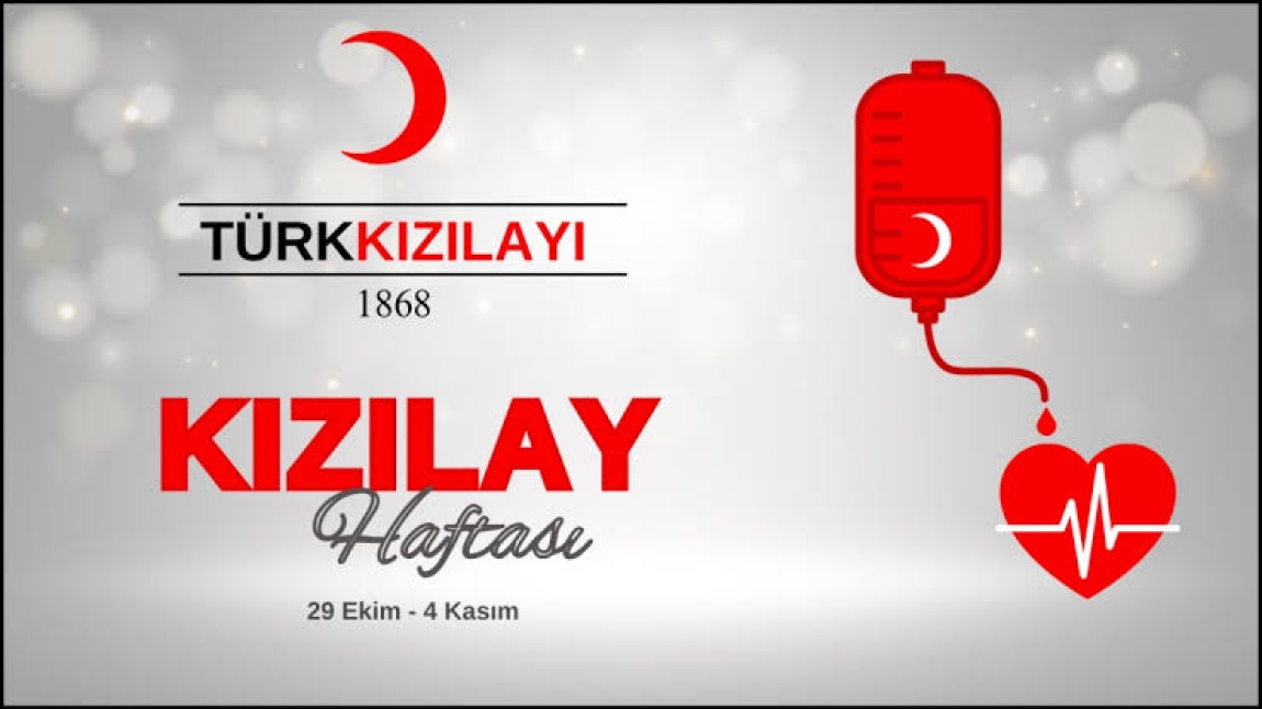 Kızılay Haftası…